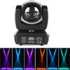 XPCLEOYZ Testa mobile LED 100W Beam DMX Light con 7 colori 8 gobo rotante effetto prisma suono arriva per DJ Party Club Event