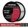 NONE Filo per saldatura ARCCAPTAIN Flux senza gas con anima 0,8 0,9 mm 1 rotolo 1 KG E71T-GS Accessori per saldatrici MIG per saldatura MIG