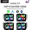 Sadocom IPS 1280*720 Carplay 10.4 "Android 13.0 6GB + 128GB Lettore DVD per auto GPS WIFI Radio per Maserati GranTurismo GT GC 2007- 2017