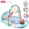 luck city Bambino Fitness Stand Musica Gioca Palestra Attività Giocattoli Neonato Pianoforte Strisciante Coperta Pedale Gioco Pad Educazione precoce 0-36 Mesi Regali