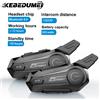 kebidumei X1 Plus Motore Casco Interfono Bluetooth 5.0 Moto Auricolare Senza Fili 1000m Interphone Altoparlante Vivavoce walkie casco talkie