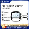 Ainavi Android 13 Autoradio Per Renault Captur CLIO Samsung QM3 2014 - 2020 Kaptur Auto Multimedia Wireless Carplay Android Auto