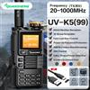 Quansheng UV-K6 Walkie Talkie 5W Air Band Radio Tyep C Charge UHF VHF DTMF FM Scrambler NOAA Wireless Frequency Radio CB bidirezionale