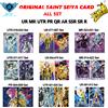 Kayou Saint Seiya Carta Serie completa Rara BP MR QR UR PR AR SSR SR R UTR Carta Collezione Anime Gioco di carte Giocattolo per bambini Regalo