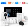 PGST kit sicurezza allarme antifurto WiFi 4G 2G GSM Works with Tuya Smart Life sistema connesso senza fili per casa negozio sorveglianza mobile installazione rapida protezione continua