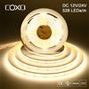 COXO Striscia LED COB Lineare Dimmerabile 24V 12V, 528 LED/m, Alta Densità, Nastro LED Flessibile, Ra90+, 3000K 4000K 6500K, Illuminazione LED