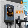 feyree Stazione di Ricarica EV Feyree EVSE Wallbox 7.6KW 11KW 22KW, Caricatore per Auto Elettriche 32A, Montaggio a Parete, Cavo Tipo 2, Controllo APP WIFI