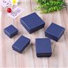 weikende 12 pezzi/lotto 7x7x3CM Scatole Portagioie Blu Scuro per Collane Anelli Orecchini, Confezioni Regalo Multicolore per Gioielli