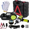 VEVOR SucceBuy 5T 12V Kit cric per auto elettrica + avvitatore a percussione Luce a LED Martinetto idraulico portatile 13,5-36 CM Strumento di riparazione auto per sollevamento pneumatici