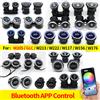 NONE Prese d'aria a LED a 256 colori per Mercedes Benz Classe C W205 W447 W213 W156 W117 W176 Bluetooth APP Controllo ugello per auto Uscita aria turbina