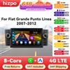 Hizpo Octa Core 7862 Autoradio Per FIAT Grande Punto Linea 2007-2012 Multimedia di Navigazione Stereo Sistema Intelligente GPS Carplay