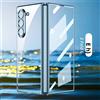 NONE Cover per telefono con cornice elettrolitica per PC rigida trasparente per Samsung Galaxy Z Fold 7 Fold 6 Fold 6 4 Custodia con protezione per lo schermo