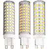 10 pezzi G9 LED 9W 15W 20W 25W 136 LED stoppino di mais in ceramica senza frequenza di sfarfallio 110-220v altezza di inserimento lampadina a led
