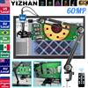 KUAIQU Microscopio digitale per elettronica, Microscopio industriale 4K 60MP con supporto migliorato, Porte HDMI e USB, Dotato di zoom elettronico, foto, video, misurazioni, salvataggio dati