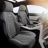 NONE Coprisedile Universale in Lino per Auto, Quattro Stagioni, Comodo, Traspirante, Antiscivolo, Protezione Sedile per SUV e Berlina