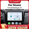Ainavi Lettore Multimediale Per Auto Per Nissan X-Trail 3 T32 Qashqai J11 2 2014 2016 2018 2020 radio senza fili Carplay Android Auto 2din
