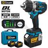 Gisam Gami 2800N.M Torque Brushless Elettrico Avvitatore a percussione 1/2 pollici Cacciavite Cordless Chiave Strumento di Potere Per Makita 18V Batteria Spille
