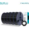 SUNLU 5KG PETG Filamento 3D 1,75mm Filamento bobina di stampa 3D ad alta tenacità avvolto ordinato per materiali stampante 3D FDM Nave veloce