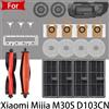 NONE Per Xiaomi Norma Mijia M30S D103CN Autopulente Aspirapolvere Accessori Spazzola Laterale Principale Labbro Filtro Hepa Mop Panno Sacchetto di Polvere Parti