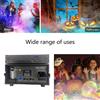 Ybeiyuan Nuovo effetto scenico per macchina del fumo da 1500 W adatto per DJ Disco Party Wedding Concert Bar Natale DMX Macchina del fumo con telecomando