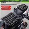 NONE 1/2 Pezzi Cuscino in Gel 3D Comfort per Sella Moto, Traspirante, Universale, Ammortizzante, Adatto per Coprisedile
