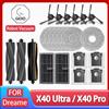 GIOIO Per Dreame X40 Ultra / X40 Pro Accessori Gomma Spazzola laterale principale Mop Sacchetto per la polvere in tessuto Filtro HEPA Robot aspirapolvere Parti di ricambio