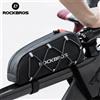 ROCKBROS Borsa da bici Borsa da tubo per telaio anteriore riflettente impermeabile Borsa da bicicletta ultraleggera Borsa da ciclismo Touring Equitazione Gear