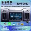 NONE Autoradio Android 16 per Fiat Ducato, Peugeot Boxer, Citroen Jumper 2006-2022 con Carplay Wireless, Android Auto e 4G