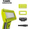 NONE 2-4 pezzi Guide Pettine Protezioni per Philips One Blade & oneblade QP2520 QP2530 QP2620 QP2630 QP6510 QP6520 Barba elettrica Trimmer