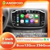 CUCU-NAVI Autoradio Android 16 da 7 Pollici per Fiat Linea Punto Evo 2012-2015 con Carplay, Multimedia, Bluetooth, Touch Screen, Lettore Video, Strumenti GPS