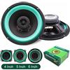 PHONEPACE Altoparlanti coassiali per auto universali da 4/5/6,5 pollici Audio automobilistico HiFi Subwoofer di frequenza a gamma completa Suono stereo per auto migliorato