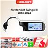 OSSURET 2 Din Android autoradio lettore multimediale per Renault Twingo 3 forte 2014 - 2024 Car Audio schermo da 9 pollici Wireless Carplay GPS Stere