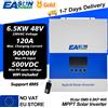 EASUN POWER EASUN Hybrid Solar Inverter 6.2KW 4.2KW singola doppia uscita con Wifi MPPT 120A 48V 24V a 230VAC Off Grid Charge funziona senza batteria