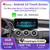 Road Top Touch Screen Android 13 per Mercedes Benz W205 GLC Classe V W447 GLA CLA 2015-2019 GPS con Carplay Android Auto Autoradio