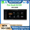 AUTOTOP 10.25 "Android 14 autoradio per Audi A3 8V 2012-2020 Wireless CarPlay Android Auto navigazione GPS BT 2Din Car Multimedia
