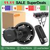 Bafang Motore BBSHD 1000W BBS02B 750W 500W BBS01B 250W 350W Motore Mid Drive Kit di conversione bici elettrica Batteria al litio eBike
