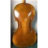 NONE Violoncello professionale 4/4 in acero fatto a mano da 40 anni, con strisce naturali, pannello in abete, vernice a base di olio, con custodia in fibra di carbonio