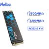 Netac 3500MB/s SSD 1TB 2TB 250GB 500GB SSD NVMe M2 2280 PCIE3.0X4 Disco rigido Interno a stato solido per PC portatile