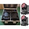 BAILIANGLIGHTS Flightcase + 2 pezzi LED 7X40w Mini Bee Eye Wash Zoom Light DMX512 Testa mobile Professionale DJ Bar Party Show Luce da palco a LED