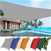 NONE Toldini da esterno Tenda da sole impermeabile Vela da giardino Canopi per terrazza Auto Tela Tenda da sole Rettangolo Piscina Riparo parasole Vela