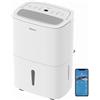 SHINCO 30L Deumidificatore Elettrico per 105 m3 (35 m2), WiFi, Risparmio Energetico, Ripristino Automatico, Asciugatura del Lavanderia, Temporizzatore 24H