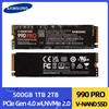 SAMSUNG 990 Pro SSD 500 GB 1 TB 2 TB M.2 2280 Disco rigido interno a stato solido NVMe TLC PCIe Gen 4.0 x 4 per PC portatile