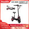NONE Monopattino Elettrico Boyueda Q7 Pro Max 1600W*2 52V 28Ah 10" per Adulti, Pieghevole, per Pendolarismo Urbano, con App, NFC, Freno Idraulico, 70km/h