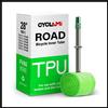 CYCLAMI Camera d'aria ultraleggera per bici TPU 700C 700X18 23 25 28 30 32 Bici da strada Materiale TPU Pneumatico 45mm 60mm Lunghezza Valvola francese