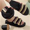 NONE Pantofole casual da uomo Moda Indoor Outdoor Beach Donna Sandali bianchi Aumenta l'altezza Punta tonda Antiscivolo Unisex Zapatos Hombre