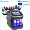 YUET WIN Idro Dermoabrasione Macchina Pulizia Profonda Lifting Del Viso Acqua Ossigeno Spray Cura Della Pelle Bolla SPA Dispositivo di Bellezza 10 in 1
