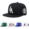 NONE 2025 Nuovo Los Ange Terra Lettera di Cotone Ricamato Bordo Piatto Cappello Delle Donne Semplice Cappello Da Baseball Cappello Parasole Cappello HipHop All'aperto da Uomo