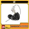 KZ ZSN Pro X cuffie metalliche 1ba + 1dd tecnologia ibrida cuffie sportive con bass monitor ad alta fedeltà e testa con cancellazione del rumore