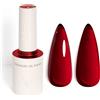 VENALISA 10ml Venalisa TPO Smalto per unghie gratuito Rosso sangue Semi trasparente Semipermanente vegano Soak Off UV LED Forma rotonda Pennello Gel
