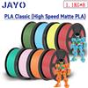 JAYO Filamento per stampante PLA opaca ad alta velocità 3D JAYO 1,75 mm 300-600 mm/s Gamma di stampa Filamento per stampante 3D PLA veloce ad alto flusso 8 rotoli